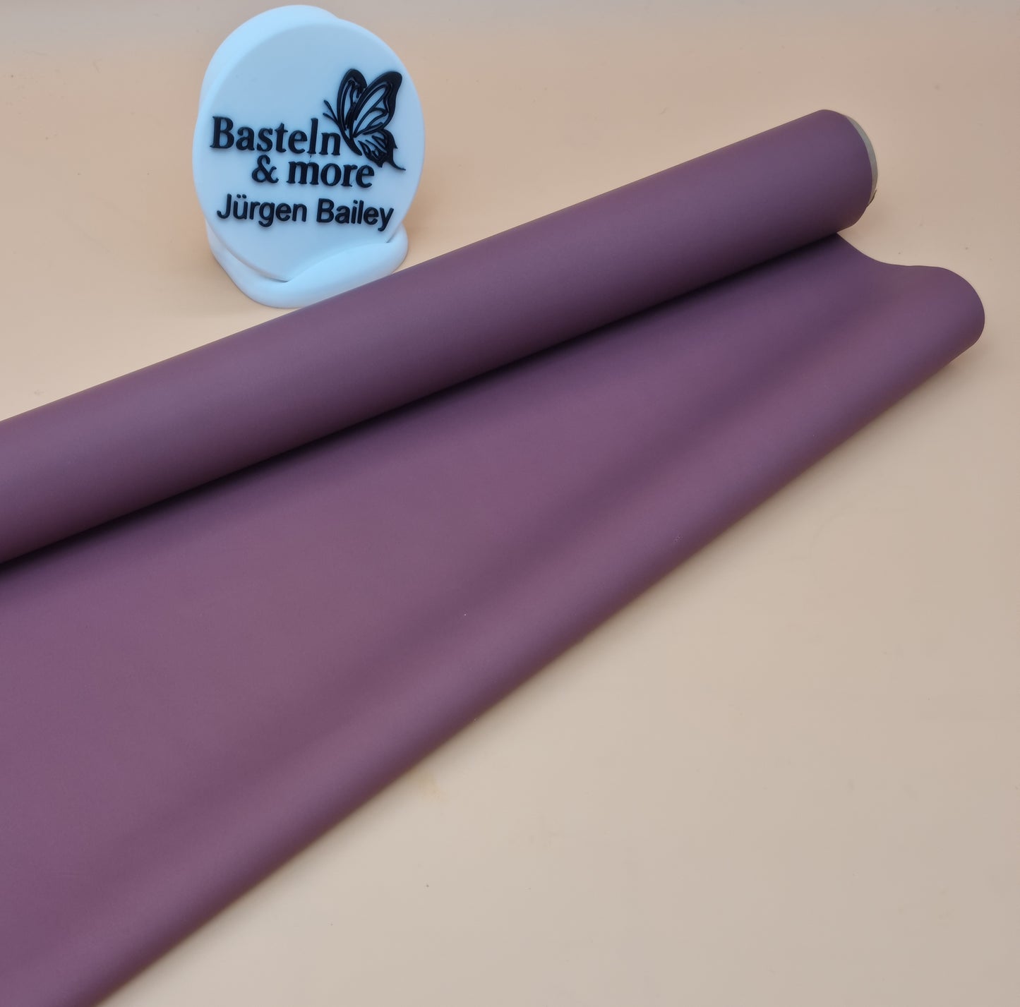 Folie Satinfolie Einfarbig "Rotbraun 299" 50cm*8,5m