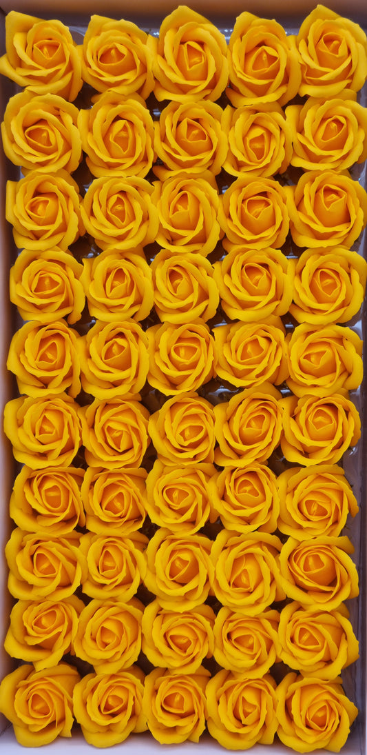 Seifenblume "Rose 29" Gelb