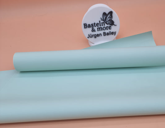 Folie Satinfolie Einfarbig "Hellgrün 300" 50cm*8,5m