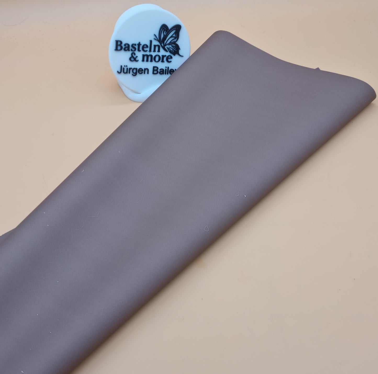 Folie Satinfolie Einfarbig "Schokolade 306" 50cm*8,5m