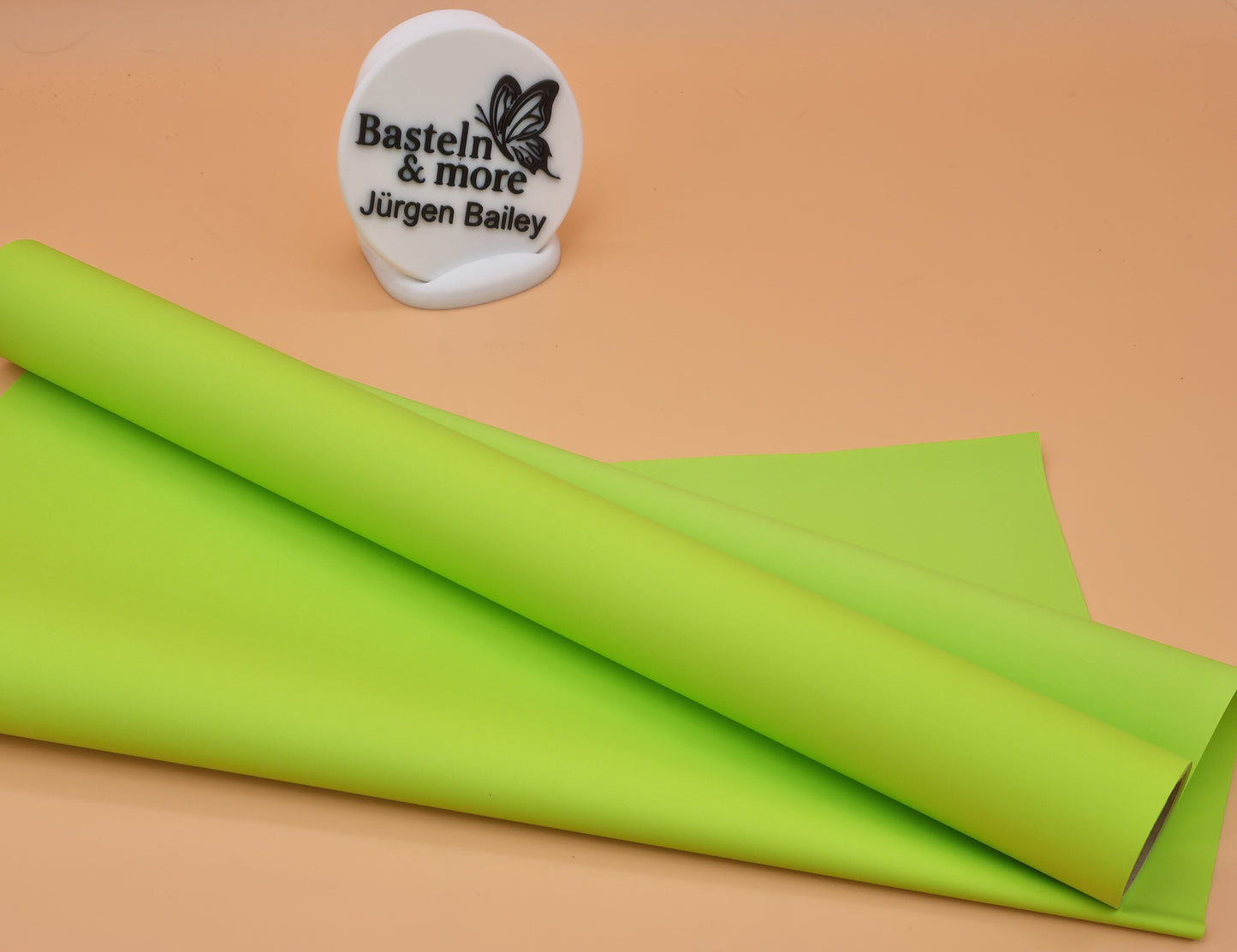 Folie Satinfolie Einfarbig "Grün 308" 50cm*8,5m