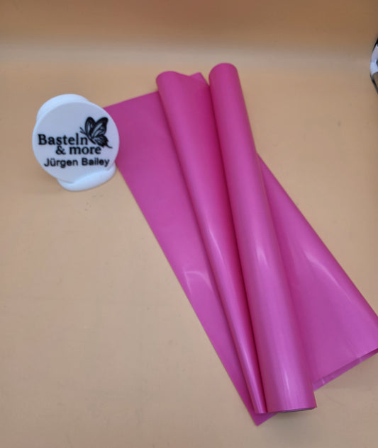 Folie Satinfolie Einfarbig "Rosa-hell 311" 50cm*8,5m