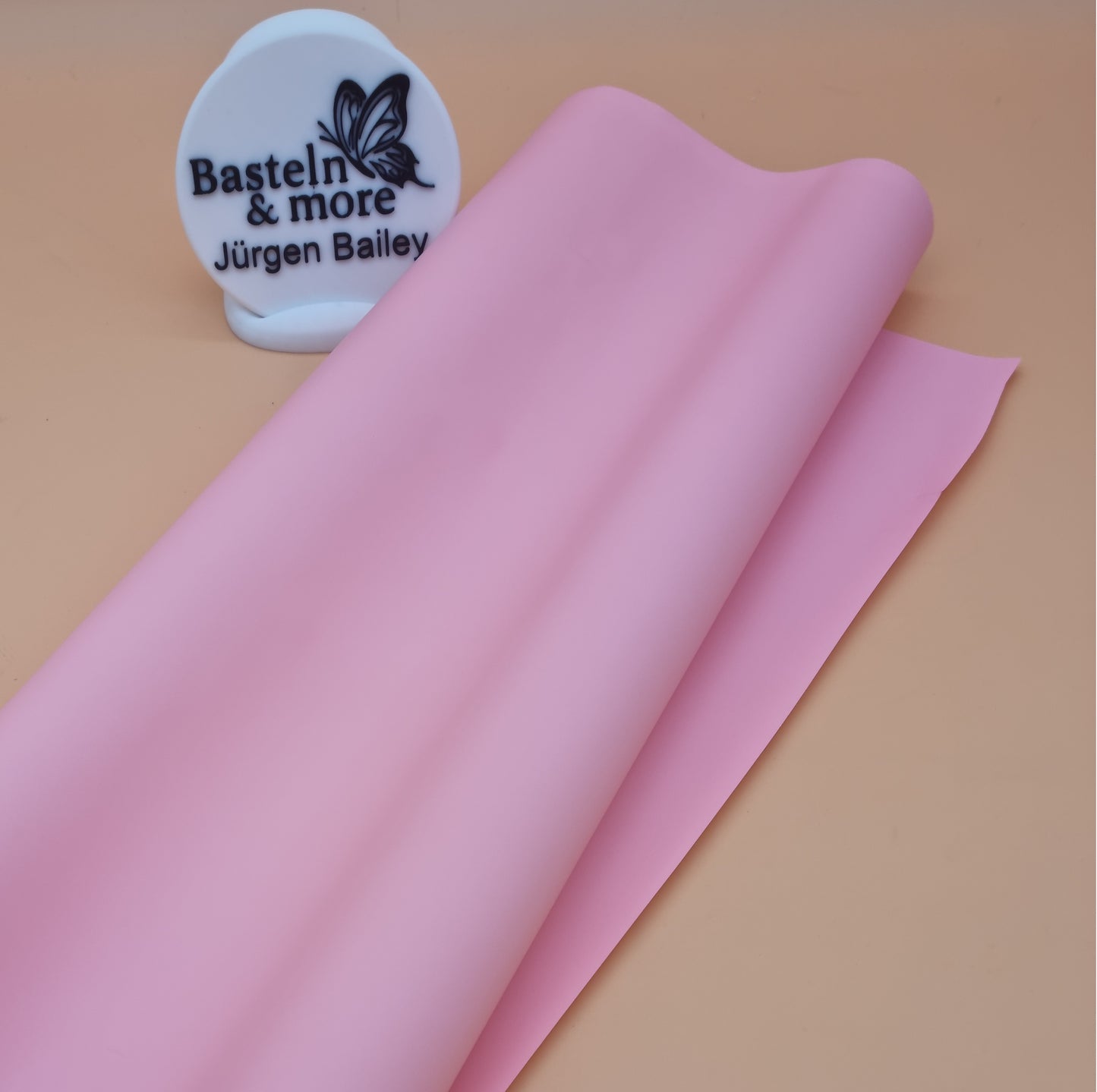 Folie Satinfolie Einfarbig "Rosa 312" 50cm*8,5m