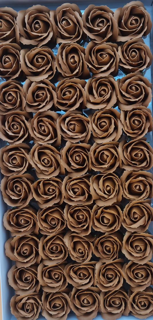 Seifenblume "Rose 35" Cappuccino