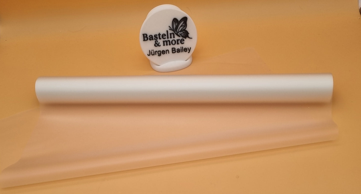 Folie Frostfolie "Durchsichtig Weiß 366" 50cm*8,5m