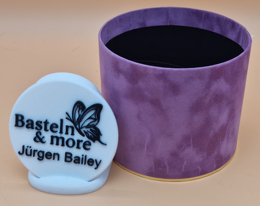 Box Velours 13x15cm "Flieder"