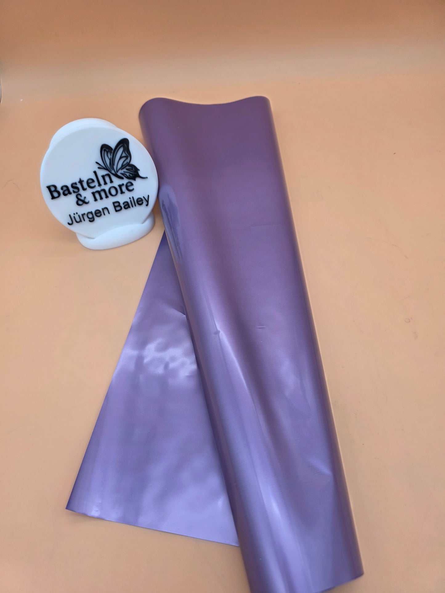 Folie Satinfolie Einfarbig "Violett 475" 50cm*8,5m