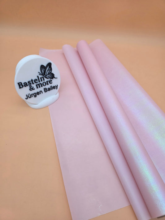 Folie Satinfolie Glitzer "Rosa 486" 50cm*8,5m