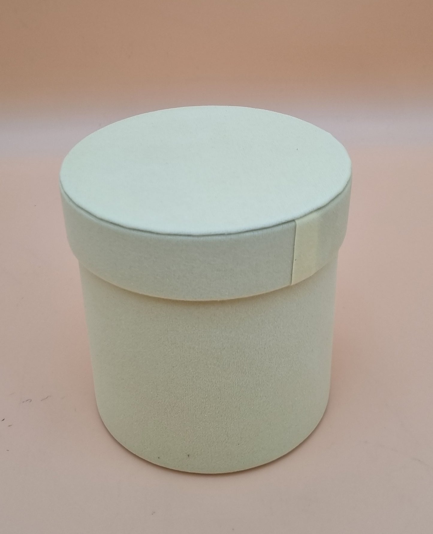 Box Samt 12x12,5cm "Gelb 515"