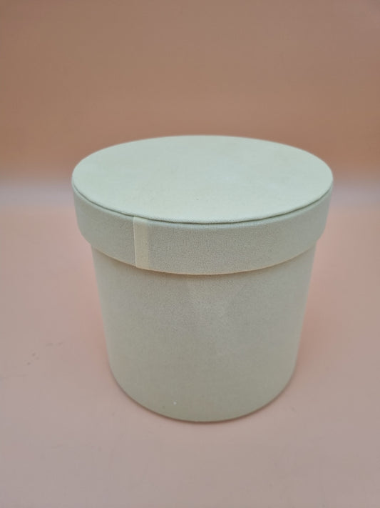 Box Samt 15x15cm "Gelb 516"