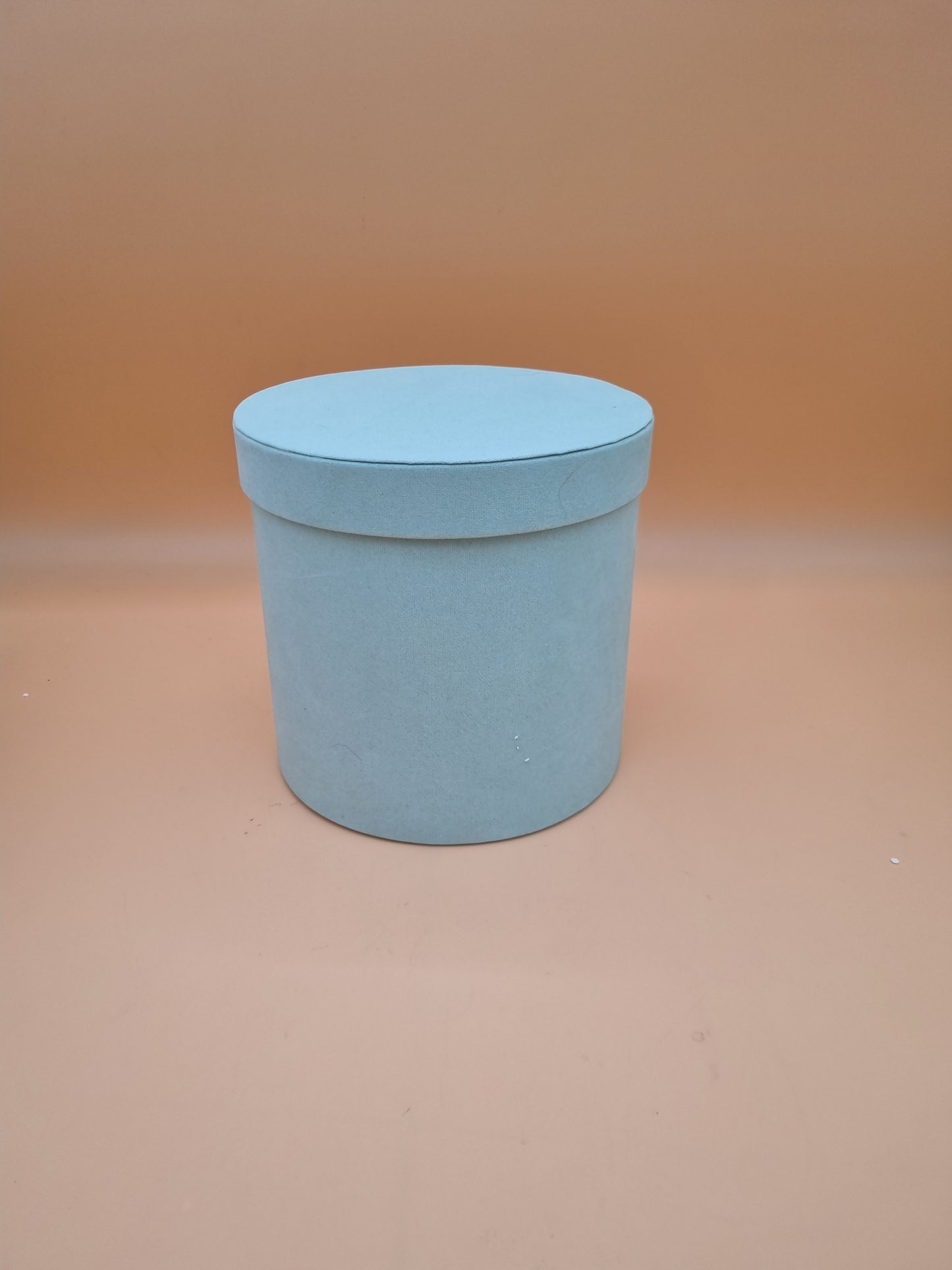 Box Samt 18x17,5cm "Hellgrün 520"