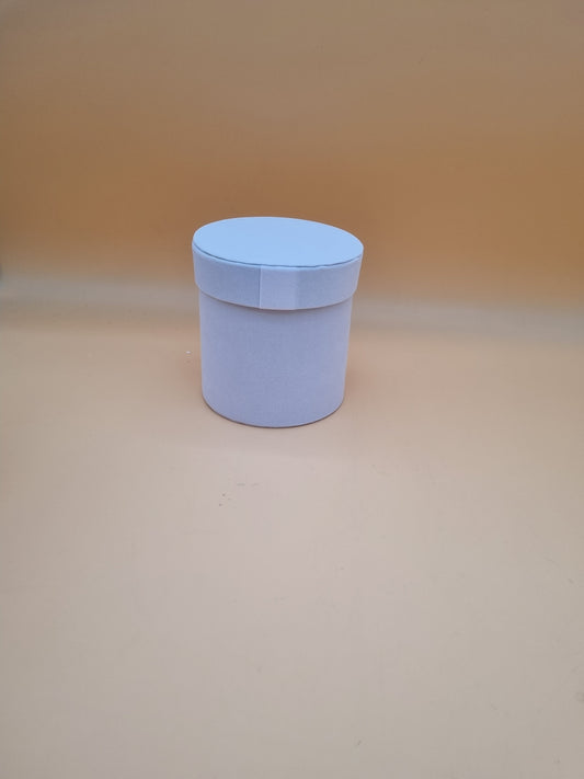 Box Samt 12x12,5cm "Rosa 521"