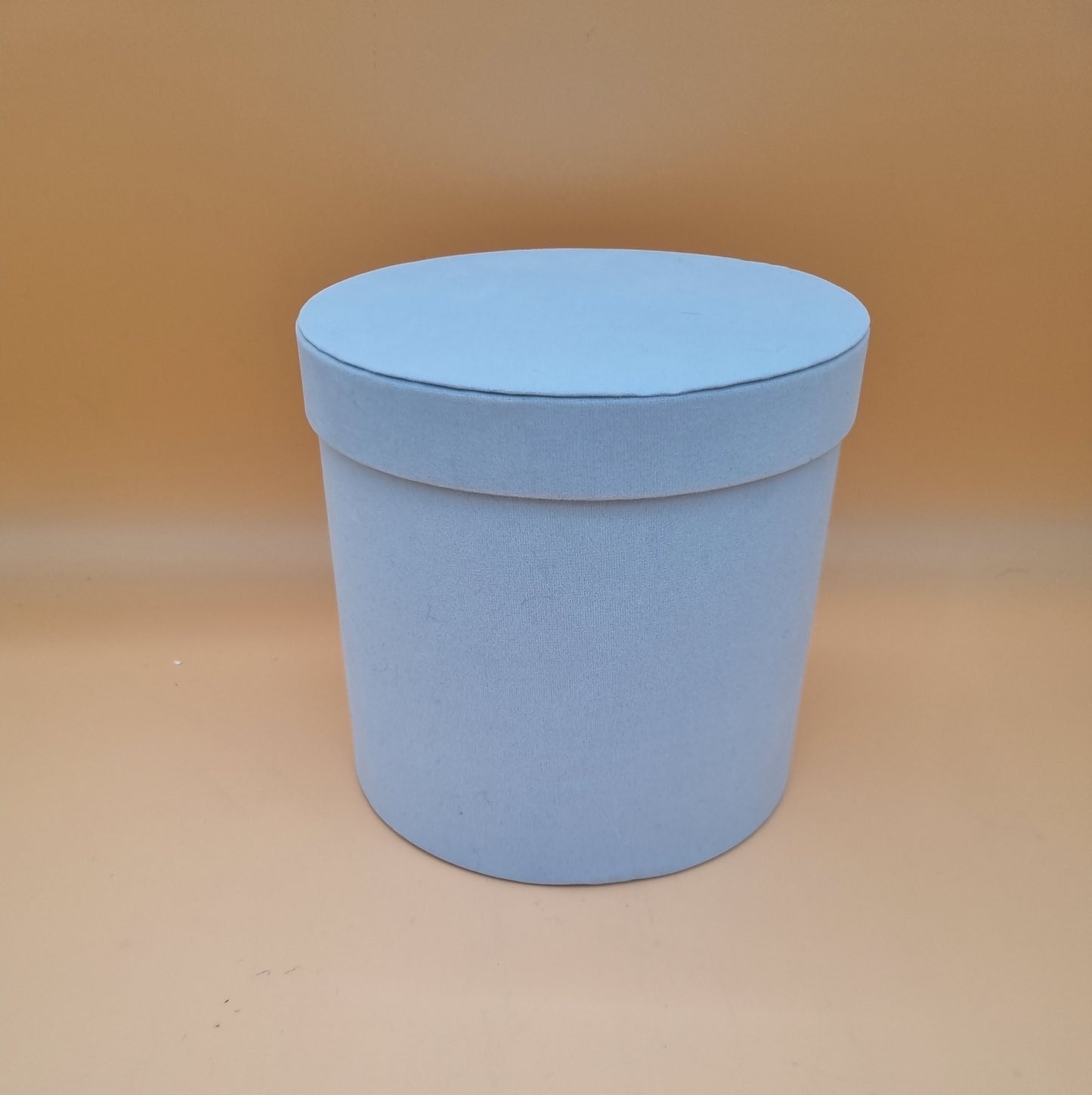 Box Samt 18x17,5cm "Babyblau 526"