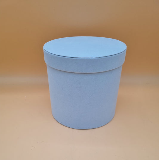Box Samt 18x17,5cm "Babyblau 526"