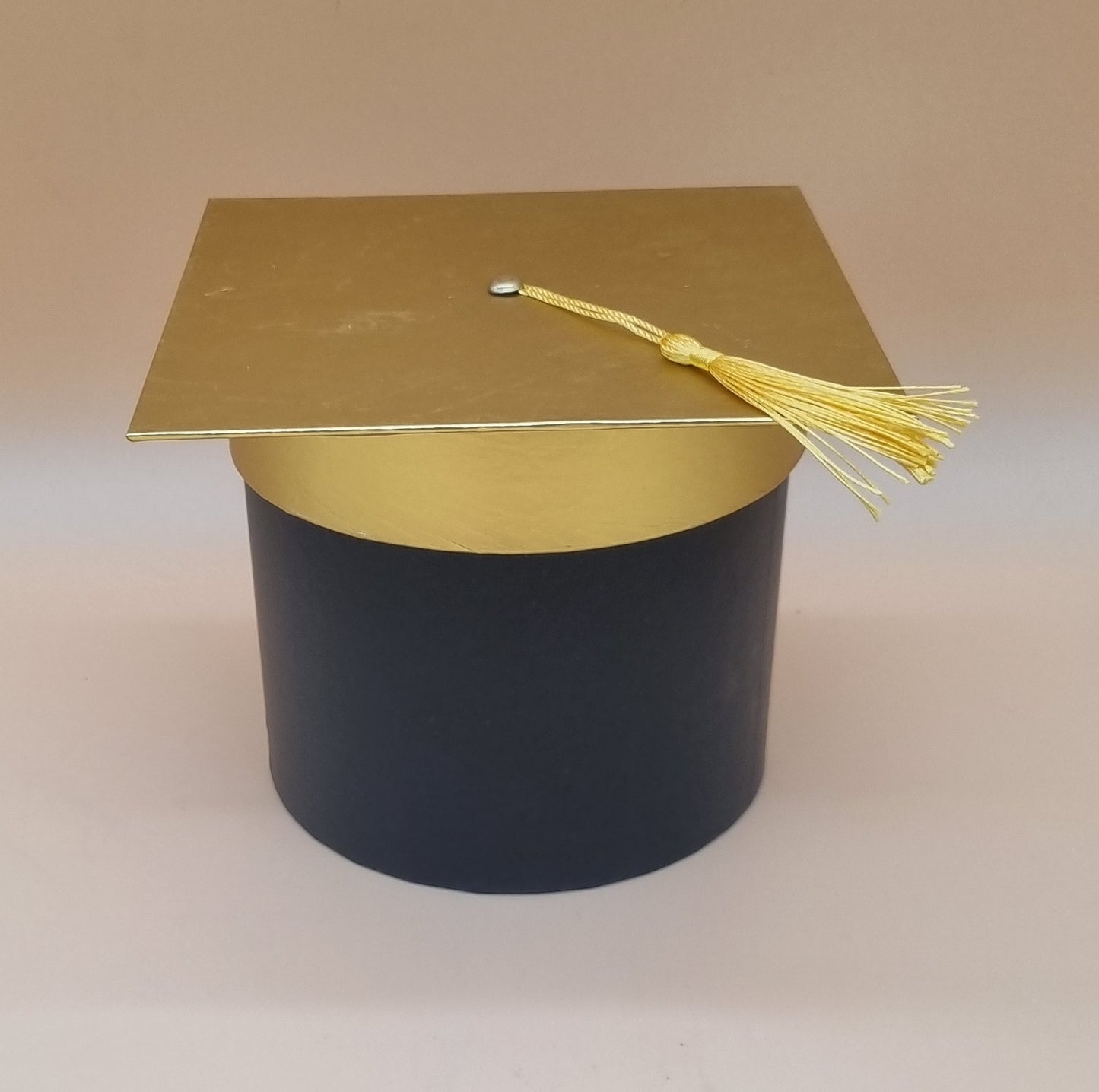 Box mit Deckel 13x12cm "Schwarz/Gold 549"