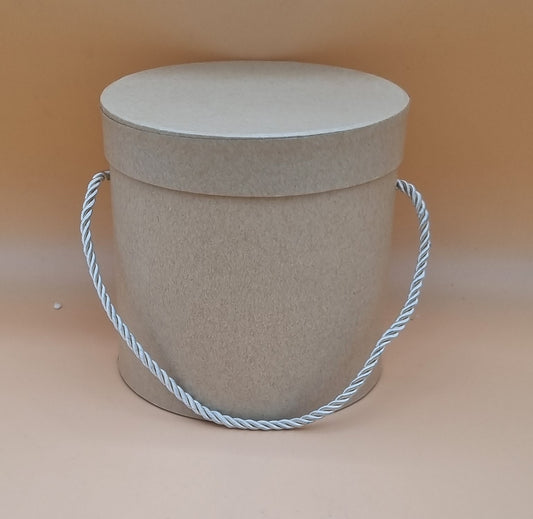 Box mit Deckel 12x12cm "Beige 590"