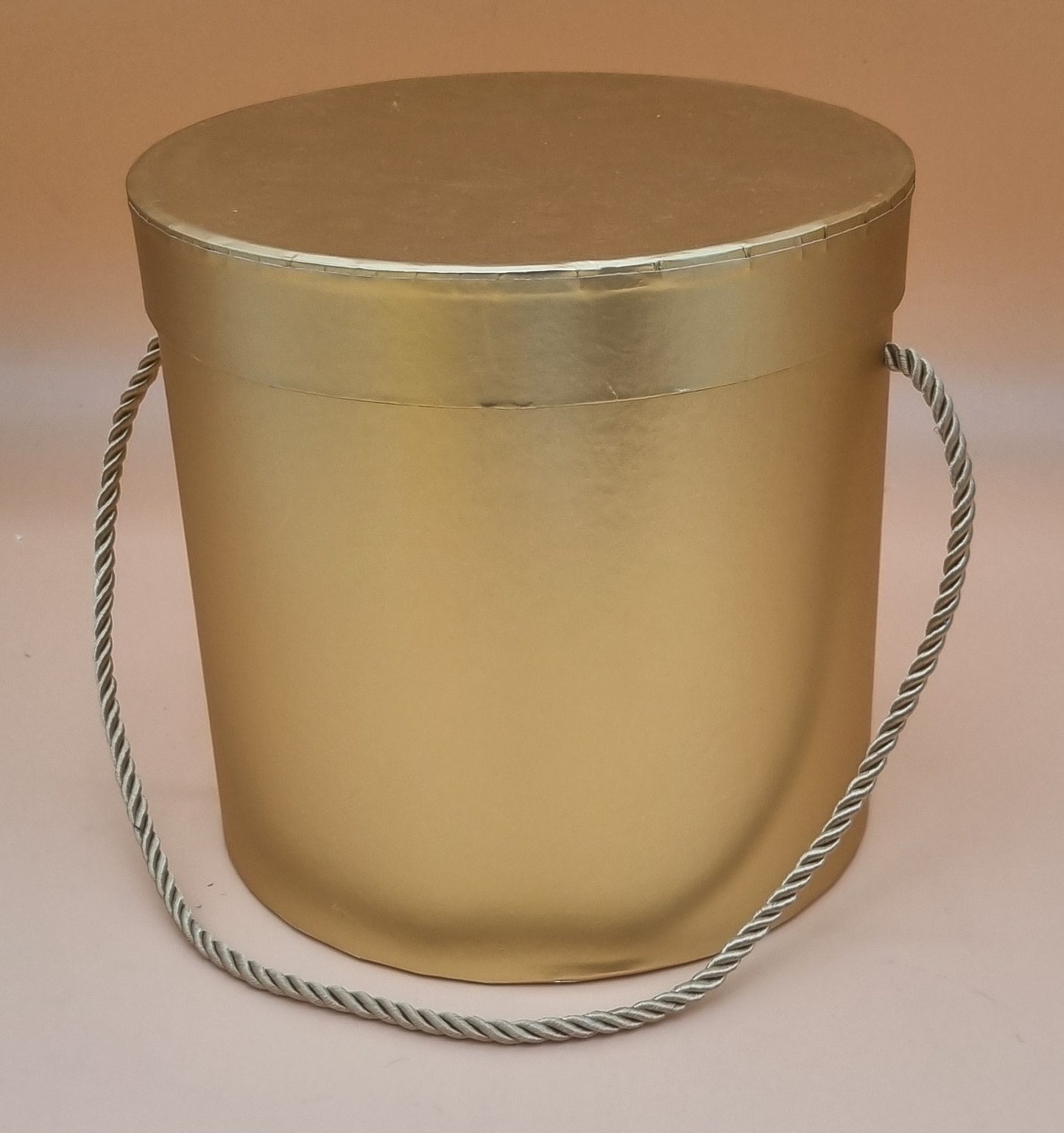 Box mit Deckel 15,5x15cm "Gold 595"