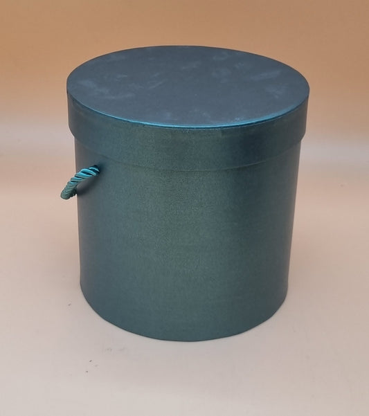 Box mit Deckel 12x12cm "Grün 596"