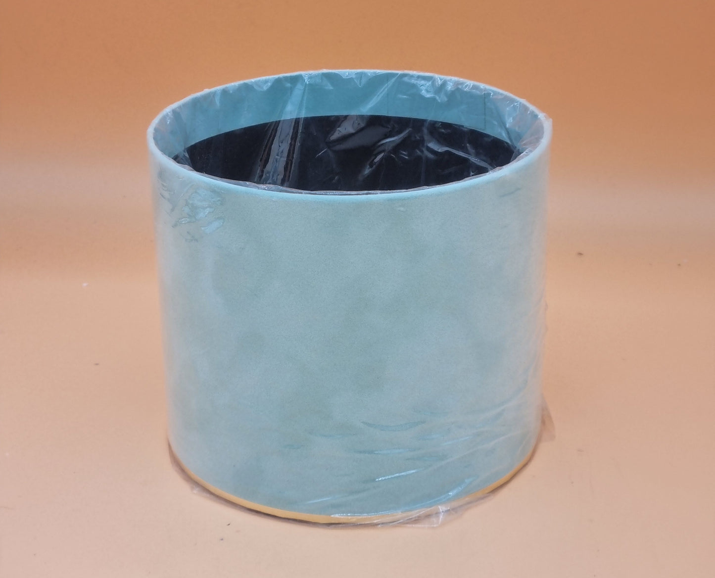 Box Samt 15x13cm "Minze 603"