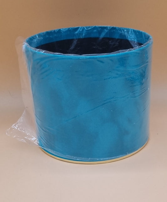 Box Samt 15x13cm "Türkis 605"