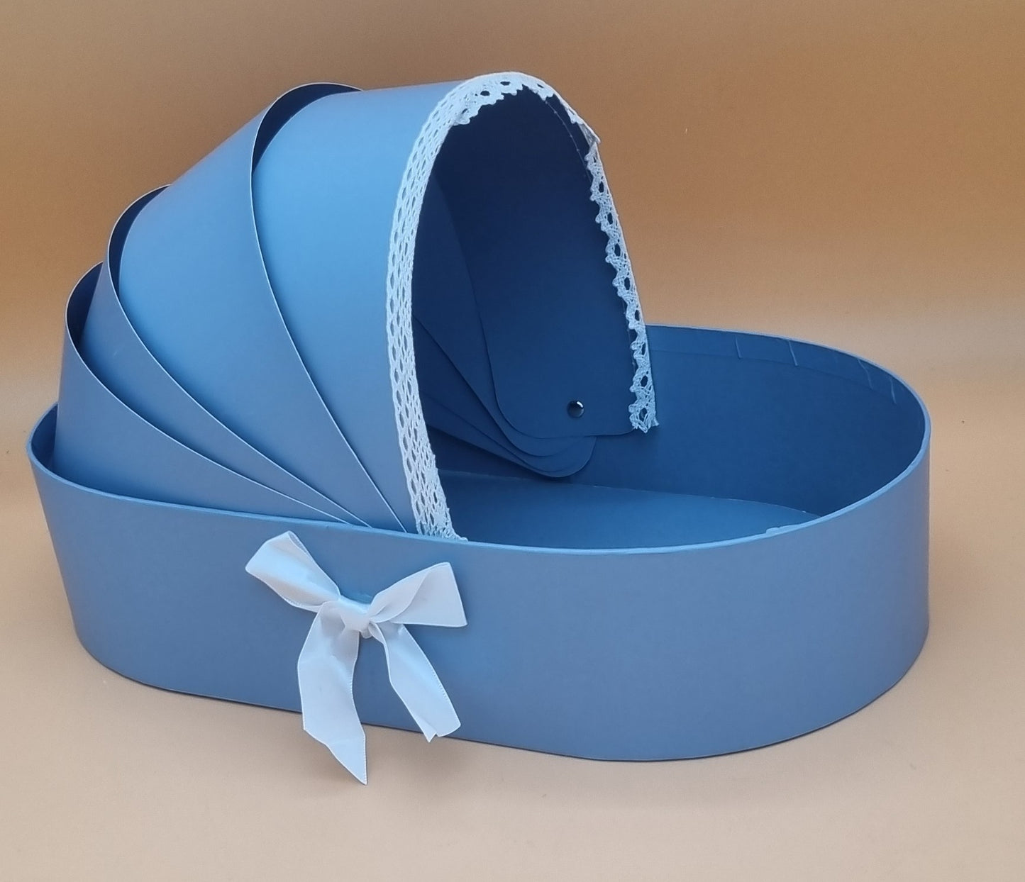 Box Kinderwagen 21x8x36cm "Blau 627"