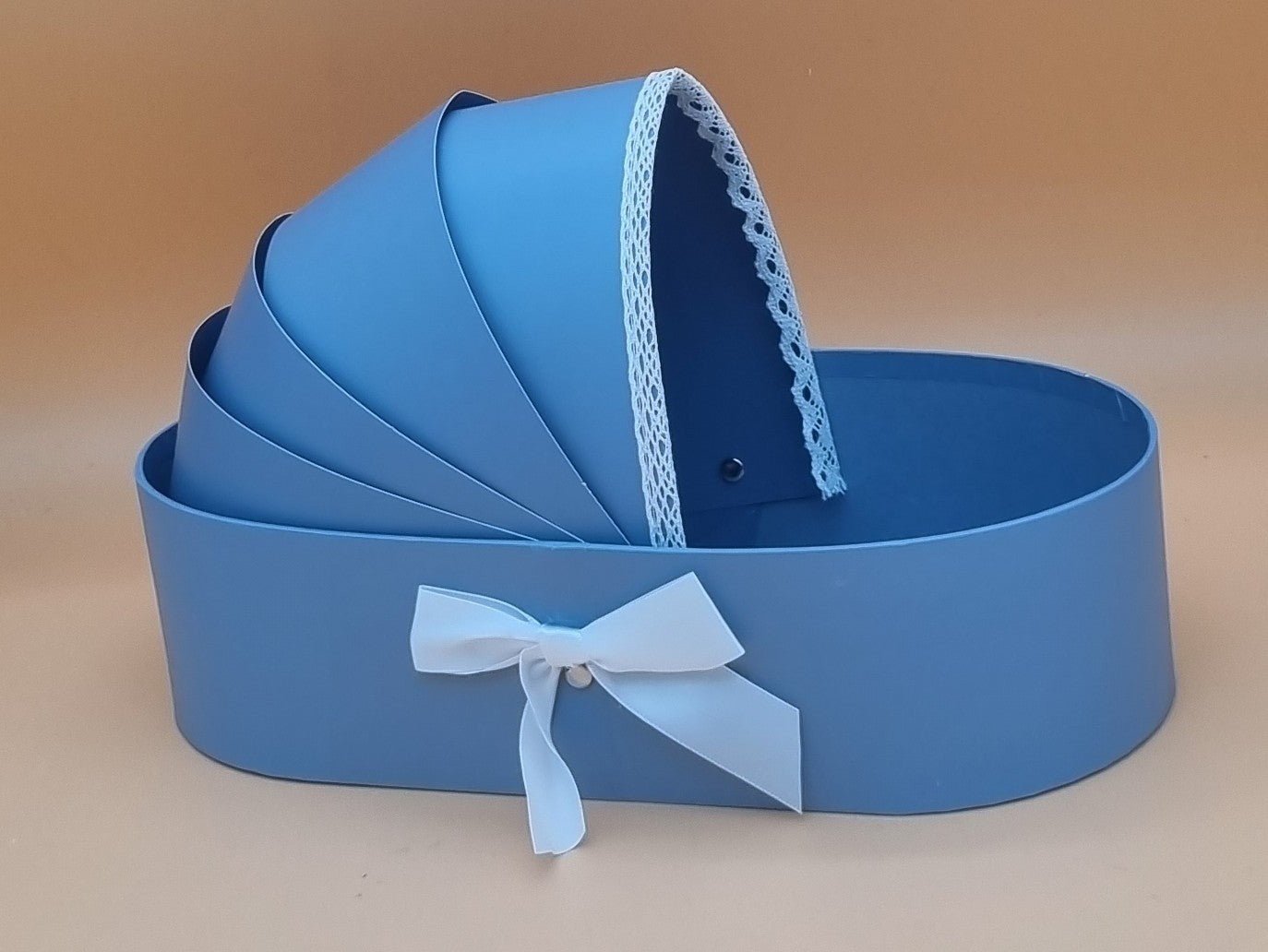 Box Kinderwagen 15,5x8x30cm "Blau 628"