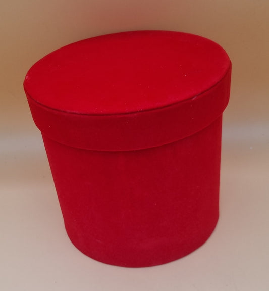 Box mit Deckel 17,8x17cm "Rot 640"