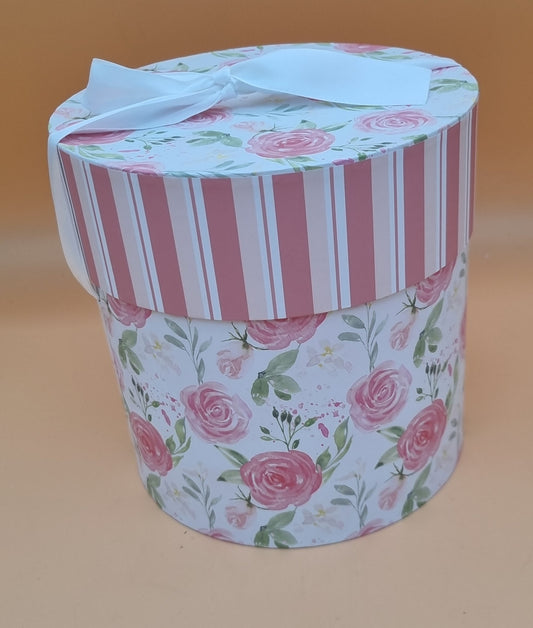 Box mit Deckel 18x19cm "Rosa 658"