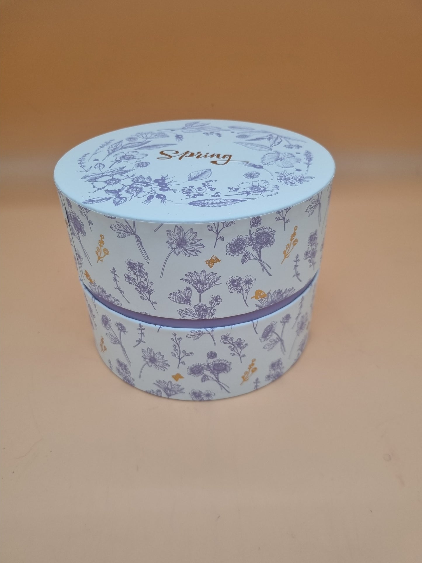 Box mit Deckel 13x17cm "Creme 660"