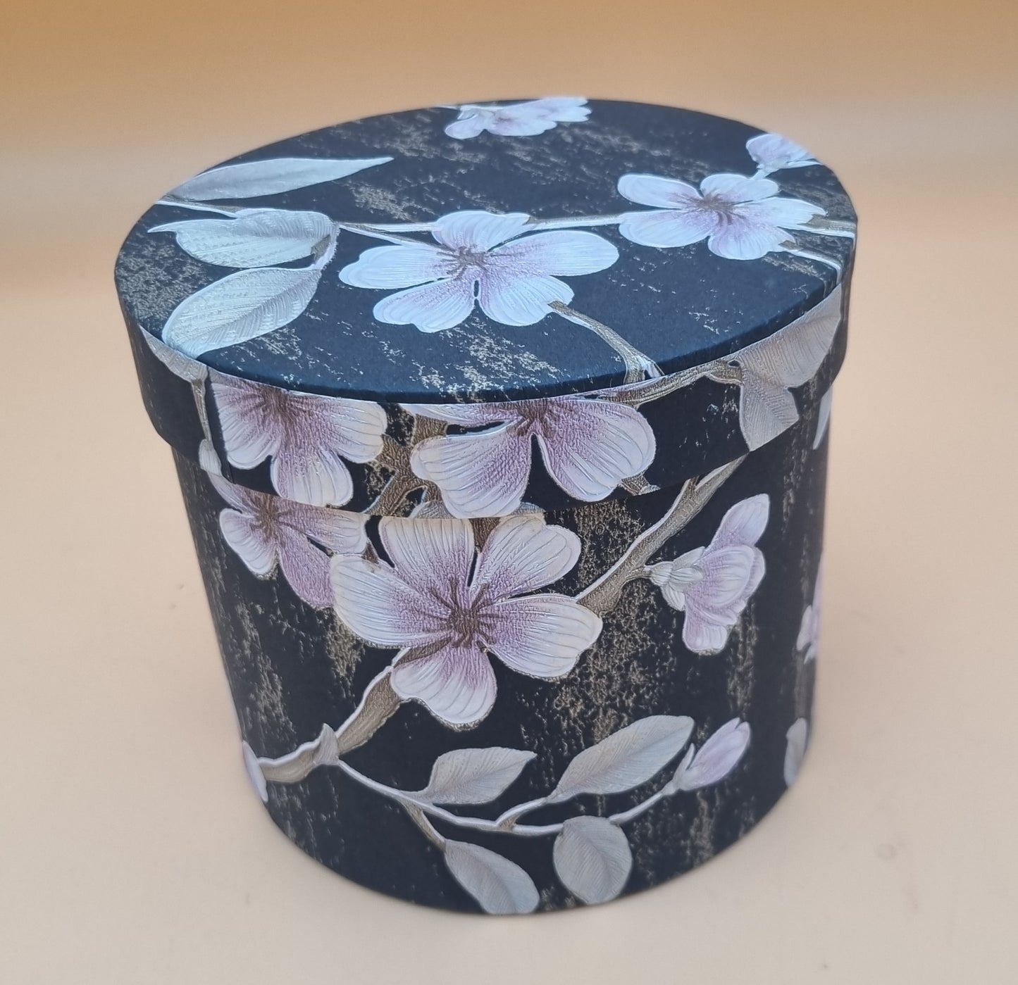 Box mit Deckel 14x13cm "Schwarz 664"