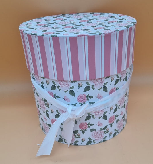 Box mit Deckel 14x15cm "Rosa 667"