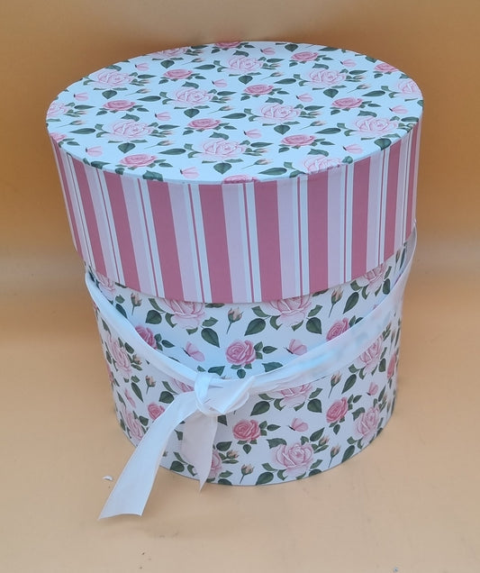 Box mit Deckel 16x17cm "Rosa 668"