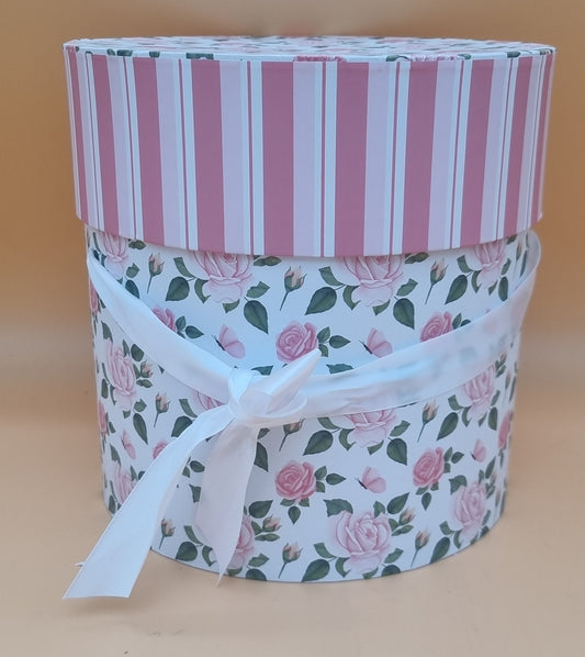 Box mit Deckel 18x19cm "Rosa 669"