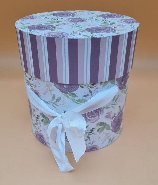 Box mit Deckel 16x17cm "Lila 670"