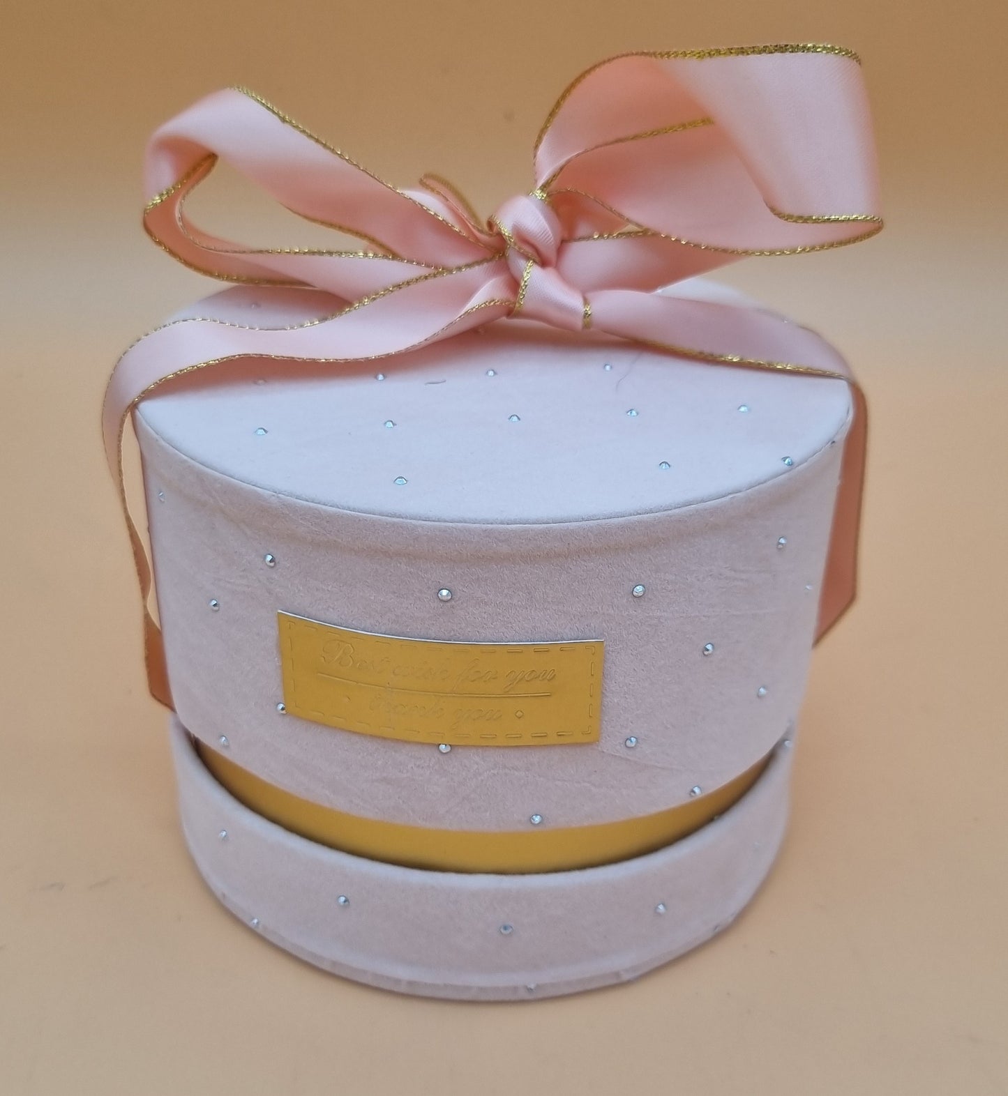 Box mit Deckel 12x9cm "Rosa 672"