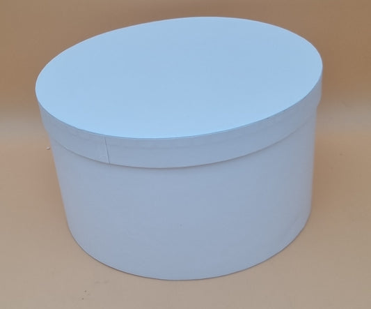 Box mit Deckel 22x12cm "Weiß 730"