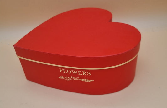 Box mit Deckel 28x10cm "Rot 741"