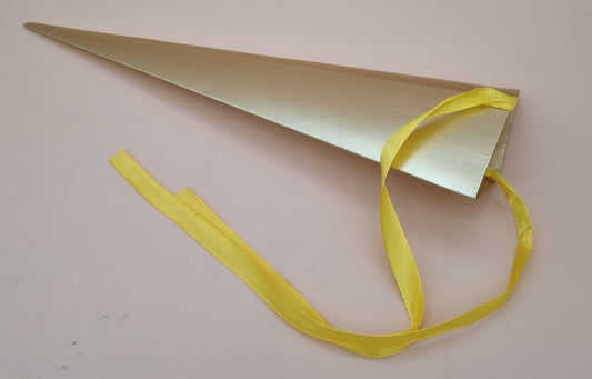 Kegelbox 10x30cm "Gold 751