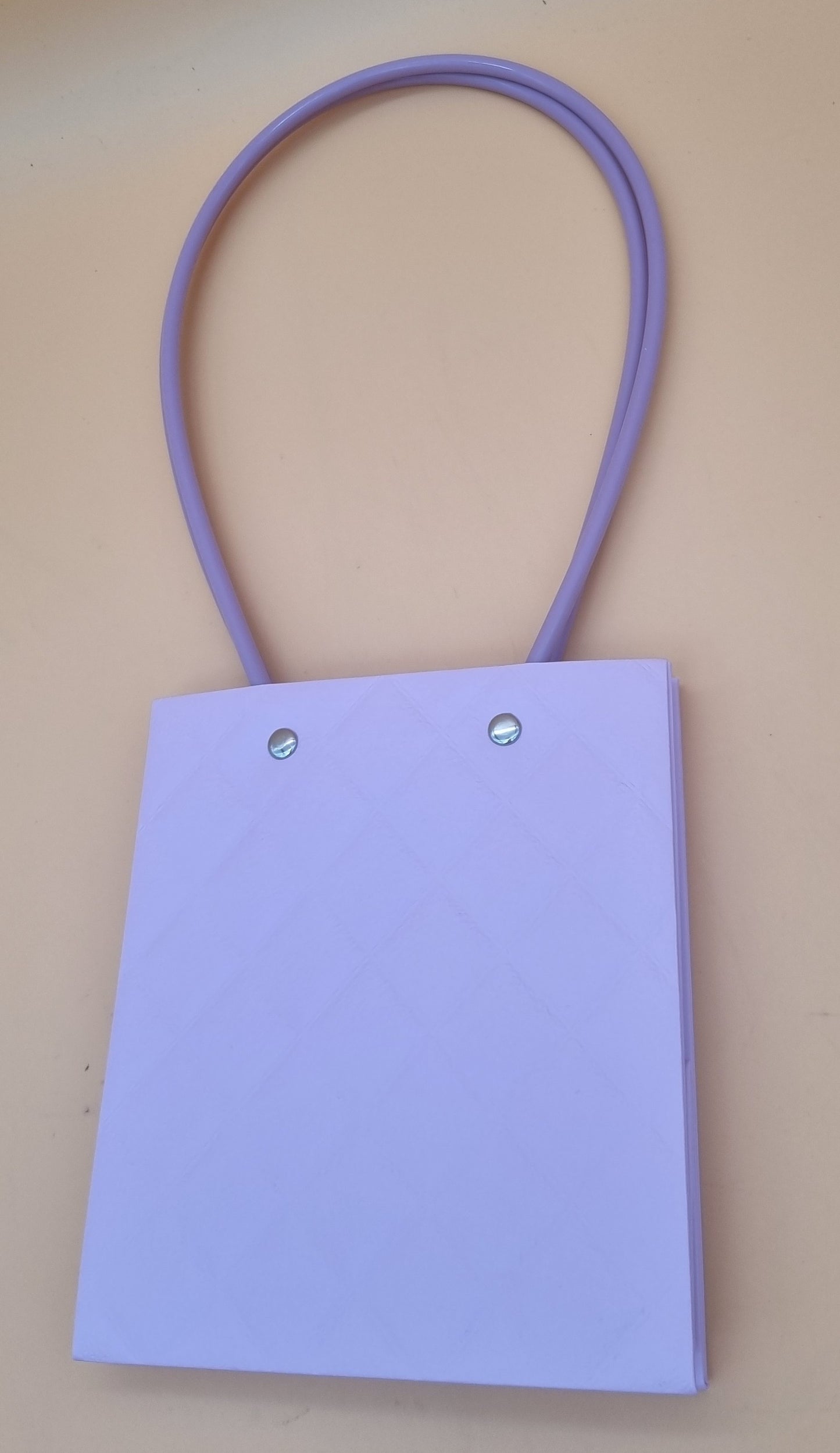 Tasche mit Henkel 13x9,5x15,5cm "Lila 758"