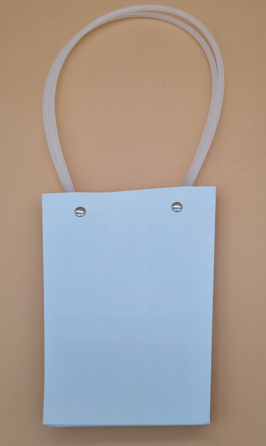 Tasche mit Henkel 13x9,5x15,5cm "Weiß 761"
