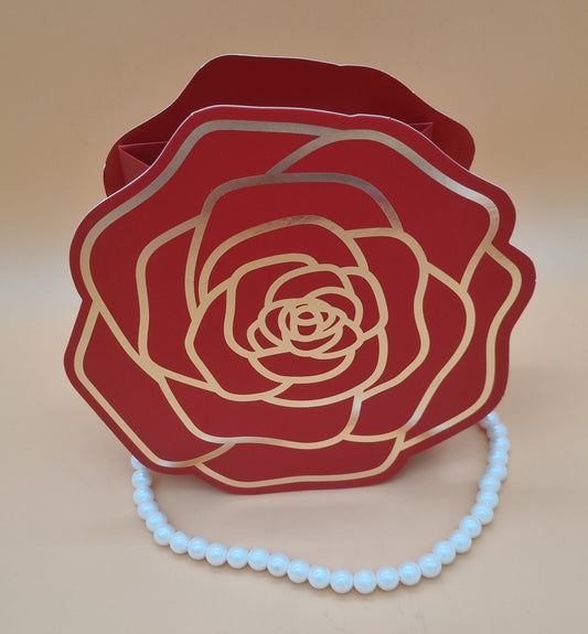 Tasche mit Kette 19,5x18,5x9,5cm "Rot 768"