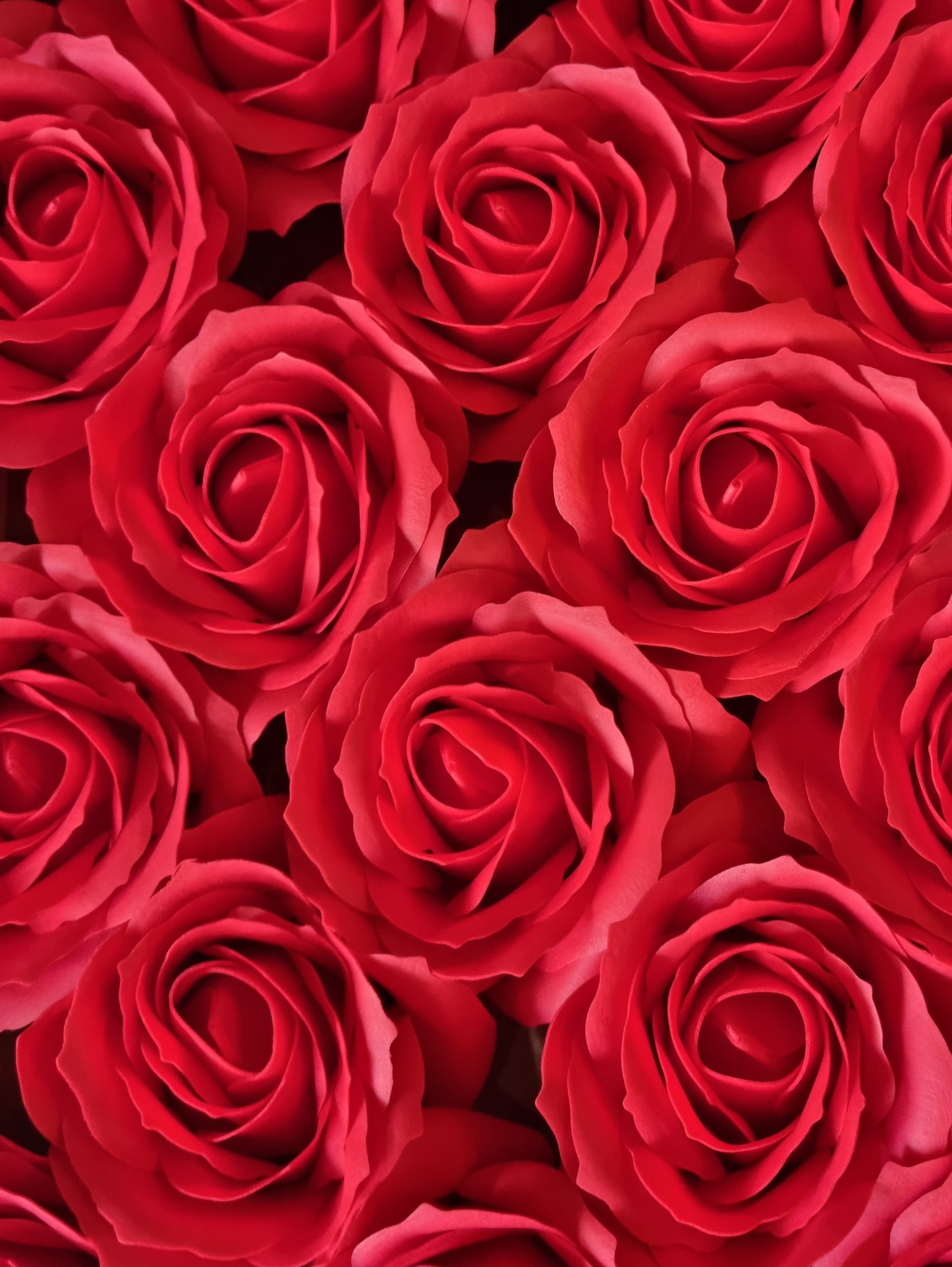 Seifenblume "Rose groß 87" Rot