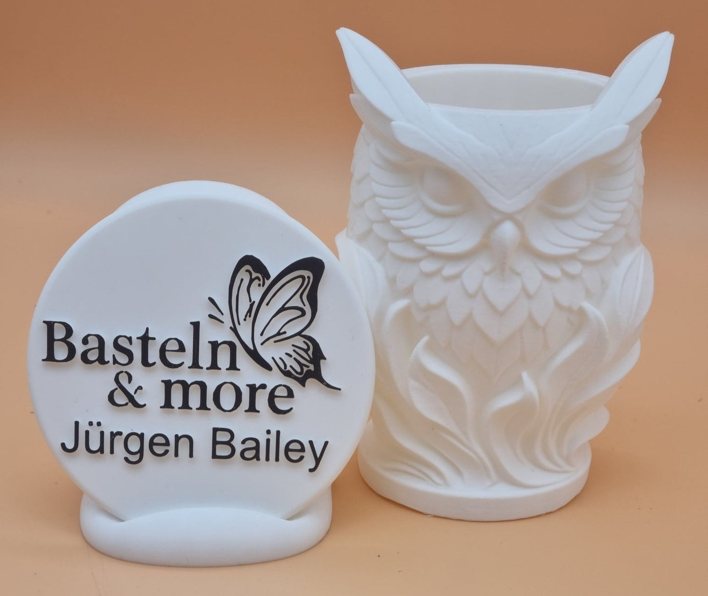 Utensilienhalter "Eule"
