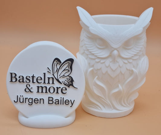 Utensilienhalter "Eule"