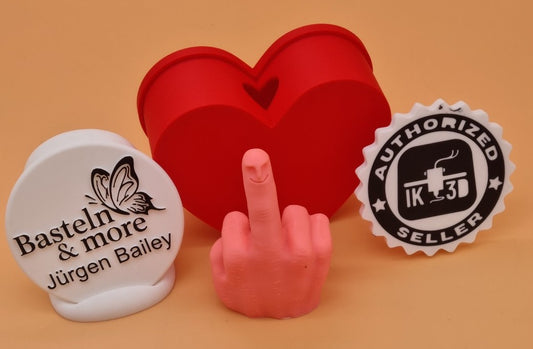 Herzbox mit Hand