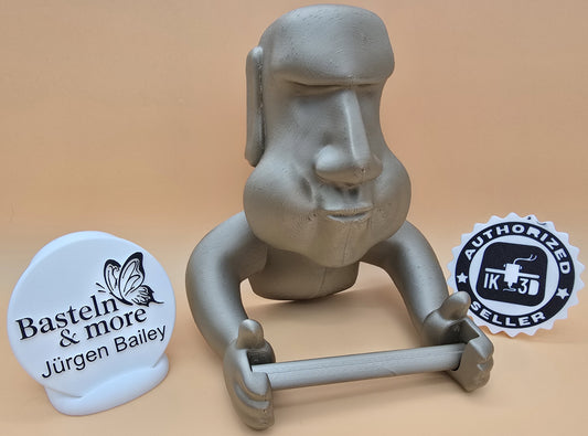 Moai Toilettenpapierhalter